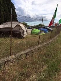 Roma, primo campo profughi per italiani 2