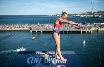  I tuffi da 27 metri della Red Bull Cliff Diving World Series 2019 12