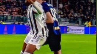 Cosa è successo con lo "step on foot" in Juve-Inter