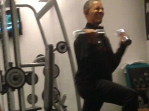 Falla nella sicurezza: ecco Obama in palestra