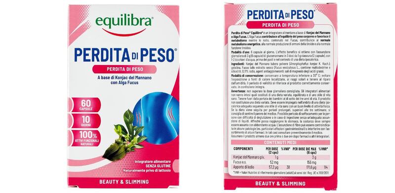 Equilibra perdita di peso