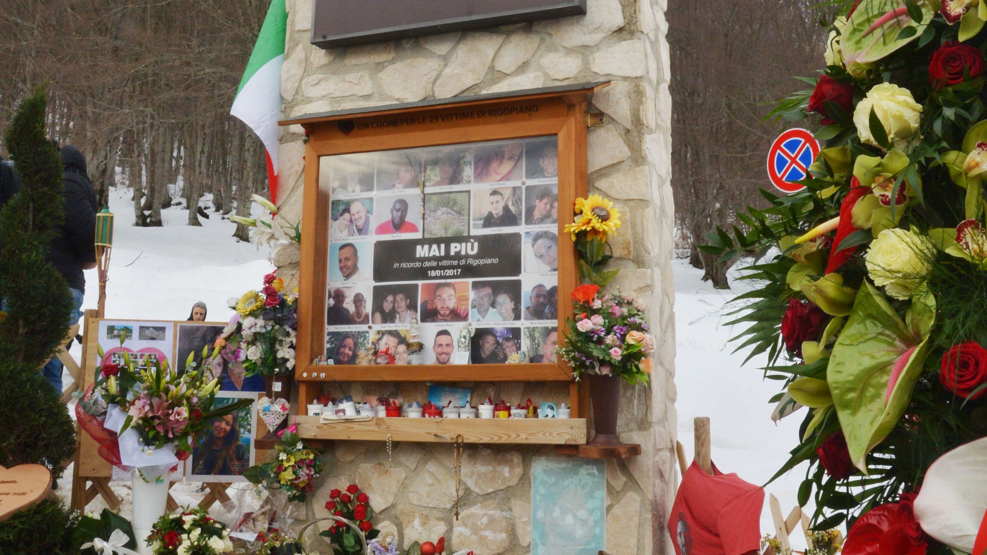 Rigopiano, di nuovo a rischio slavina