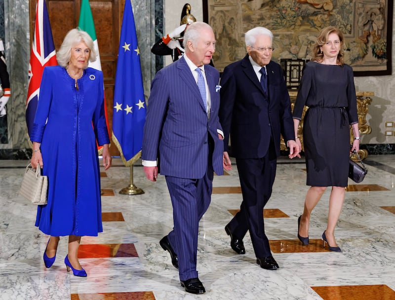 Carlo III e Camilla, primo giorno in Italia 1
