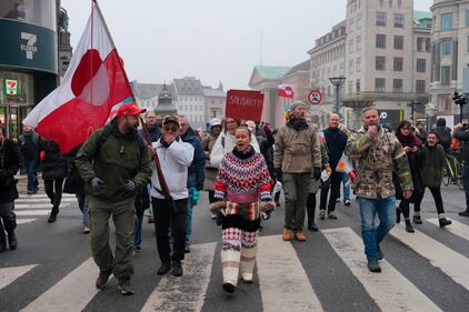 Danimarca in piazza per dire "no" a Trump: le immagini delle proteste per la Groenlandia 5