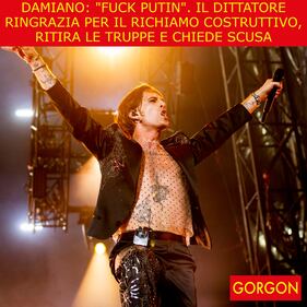 La satira del giorno. I Maneskin contro la guerra 1