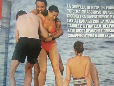Pippa Middleton, bikini e giochi sull'acqua 3
