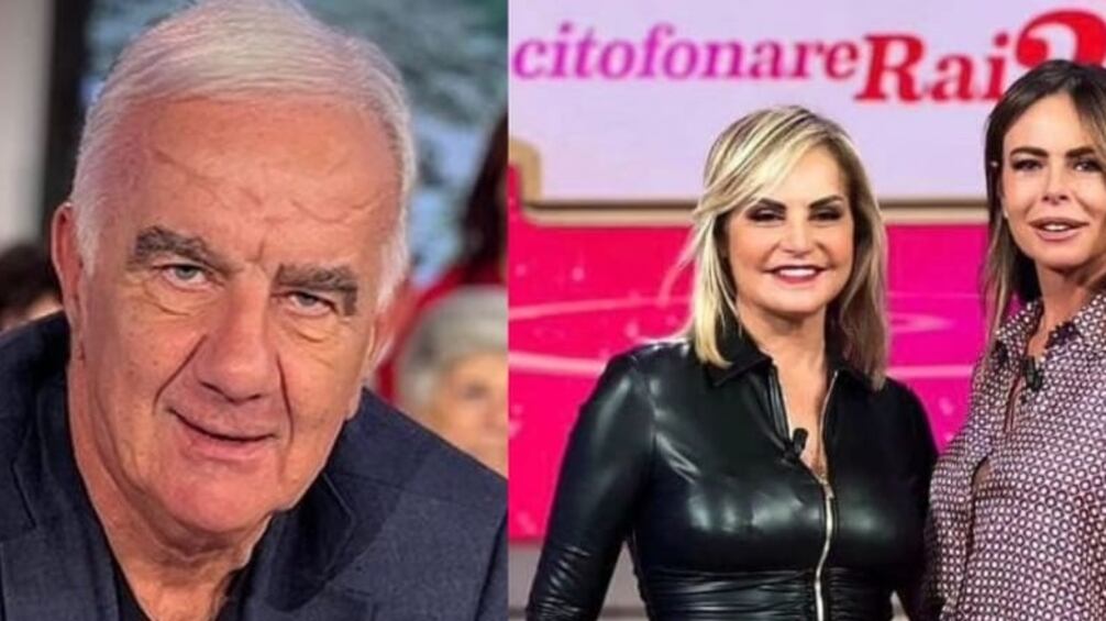 “Fatela voi la trasmissione…”. Gene Gnocchi litiga con Paola Perego e Simona Ventura (ma è una gag)