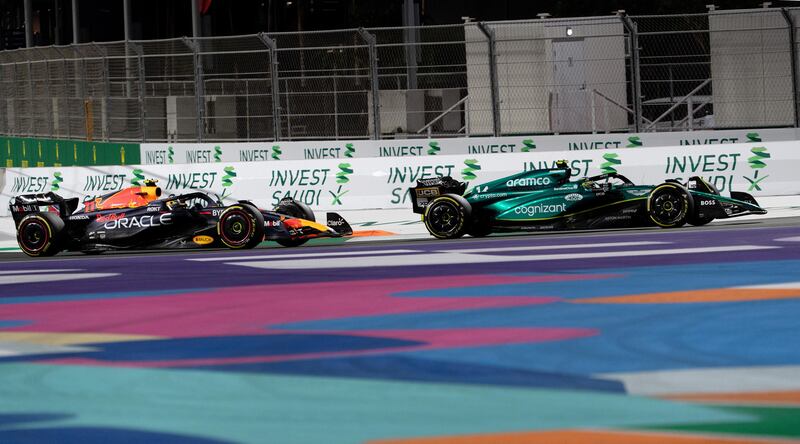 Perez Alonso GP Jeddah F1