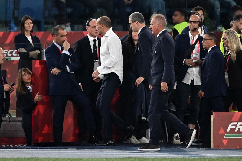 Allegri dirigenza Juventus Atalanta Coppa Italia