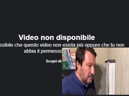 Fb rimuove il video del citofono. L'accusa: "Salvini incita all'odio"