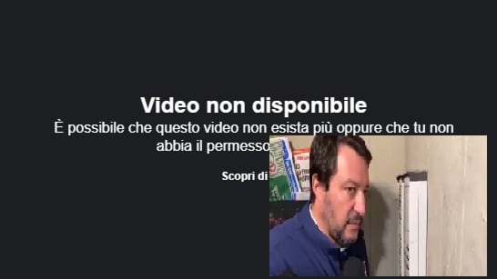 Fb rimuove il video del citofono. L'accusa: "Salvini incita all'odio"