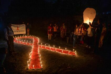 India, Giornata mondiale contro l'AIDS 1