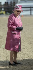 Principe Filippo in auto per l'Horse Show 19