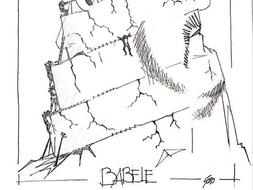 La vignetta del giorno: la Babele del governo