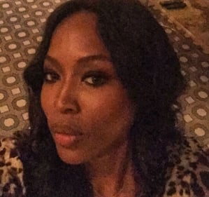Naomi Campbell erotica in autoreggenti 10