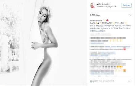 Valeria Marini nuda per un servizio fotografico 2