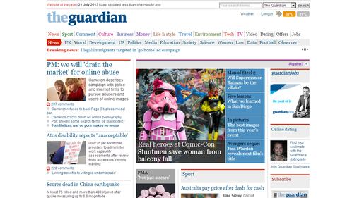 Realista o repubblicano? La doppia home del Guardian 3
