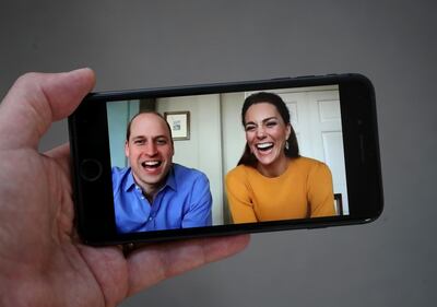 Principe William e Kate Middleton, videochiamate ai sudditi 1