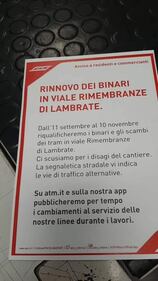 Lavori asfalto viale Rimembranze di Lambrate 2