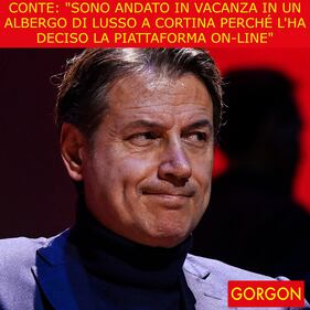 La satira del giorno. Conte e l'albergo di lusso a Cortine 1