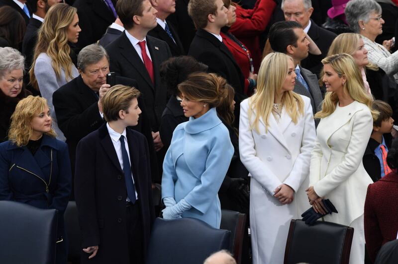 Melania e Ivanka Trump: moglie e figlia del presidente 17