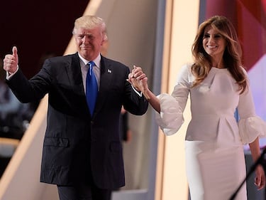 Melania Trump, First Lady da un anno: tutti i look 8