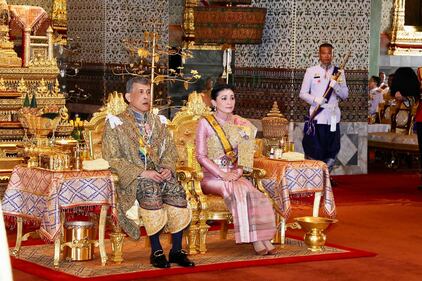 La cerimonia d'incoronazione del re Maha Vajiralongkorn a Bangkok 1