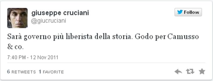 Inesperienza e battute, i primi tweet di politici e vip 12