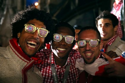 Ecco i festeggiamenti dei grandi club europei di calcio 9