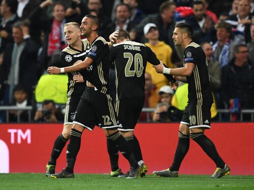 Champions, l'Ajax umilia il Real Madrid: 4-1 e campioni in carica eliminati