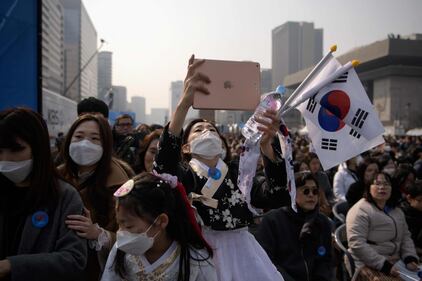 Corea del Sud, manifestazione contro politiche del presidente Moon Jae-in 9