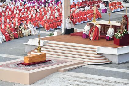 Funerale del Papa Emerito Benedetto XVI (Joseph Ratzinger) in Piazza San Pietro, Città del Vaticano, 05 gennaio 2023