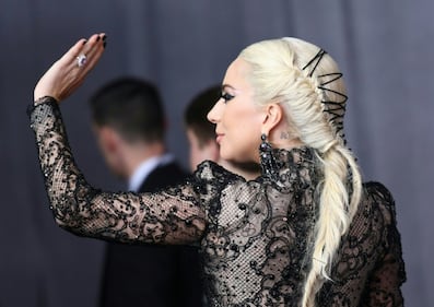 Lady Gaga sexy ai Grammy 2018 5