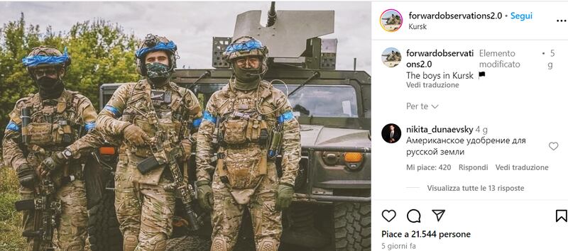 Merc Usa a Kursk post IG
