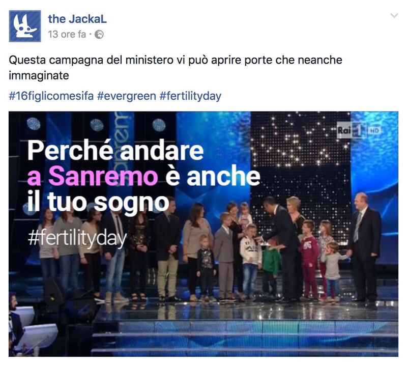 Fertility Day, le reazioni sui social network 14