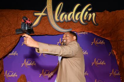 Will Smith a Parigi per la prima di "Aladdin" 4