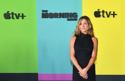 Jennifer Aniston per il lancio di Apple Tv  4