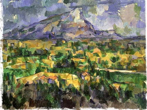 La montagna di Cézanne, variazioni sul tema