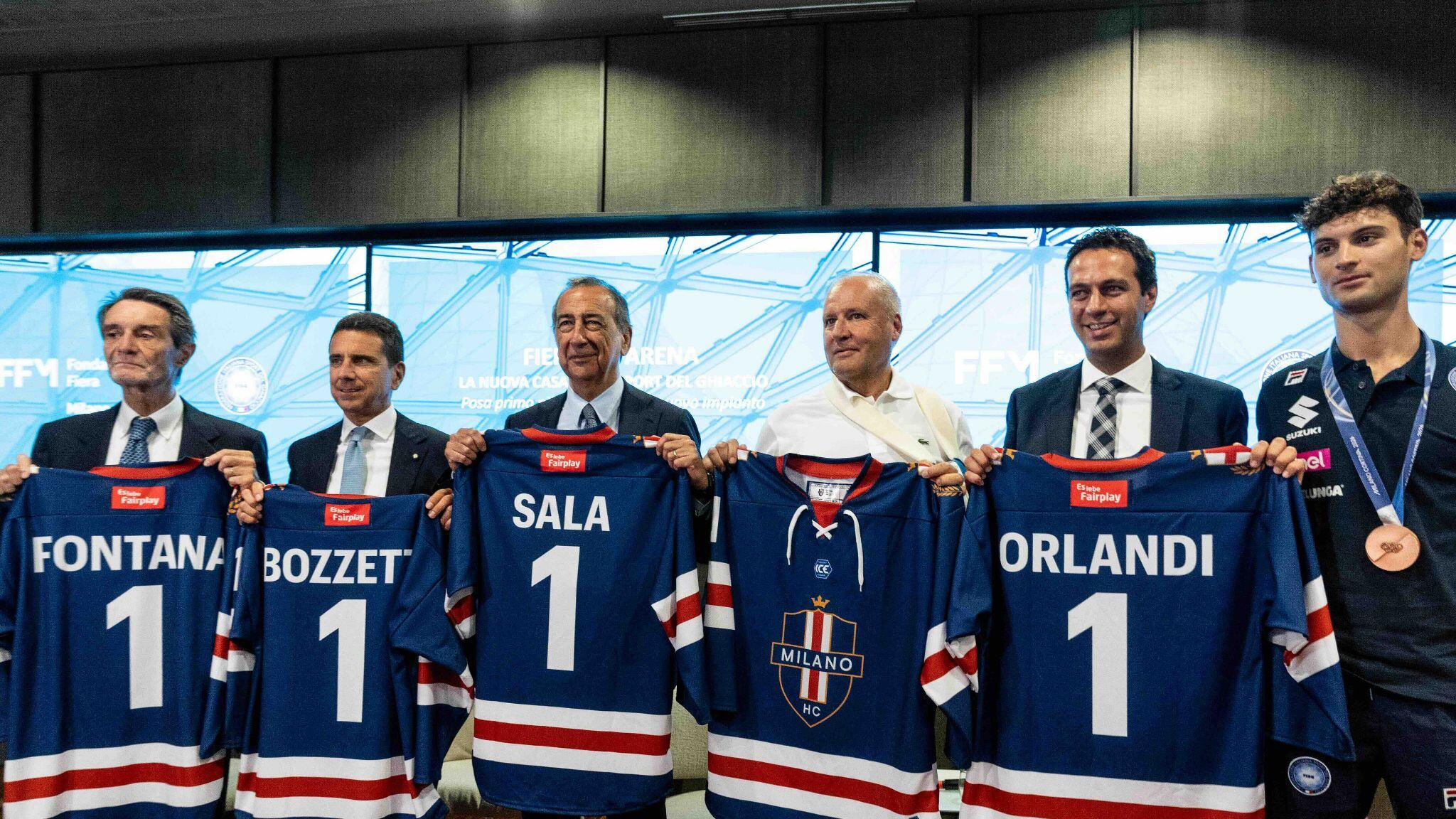 Fondazione Fiera, con la posa della prima pietra al via i lavori della Ice Arena
