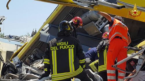 Lo scontro tra due treni in Puglia 7