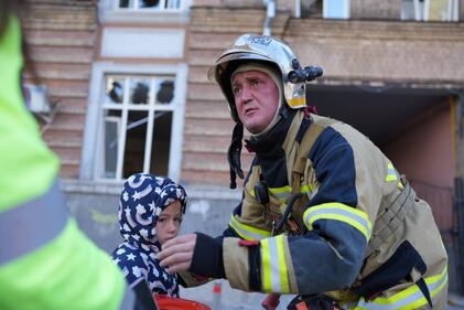 Raid su Kiev, capitale ucraina nel mirino dei russi 11