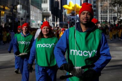 A New York la parata di Macy's per il Ringraziamento 11