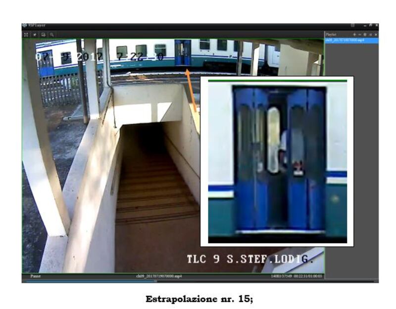 Lodi, la finta aggressione del capotreno 3