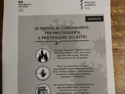 Il volantino choc a Cremona: "Saccheggiate i supermercati e colpite gli sbirri"