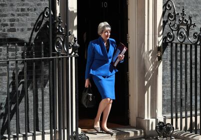 L'ultima volta di Teresa May a Downing Street 3