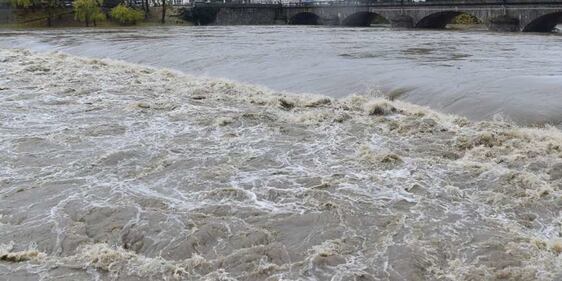 Il Ticino esonda ed allaga Pavia 9
