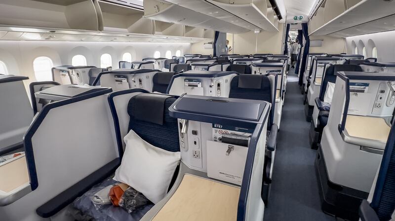 Cabina passeggeri Boeing All Nippon  Airways