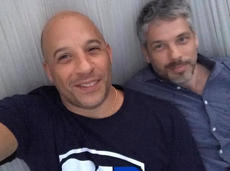 Vin Diesel e il gemello Paul