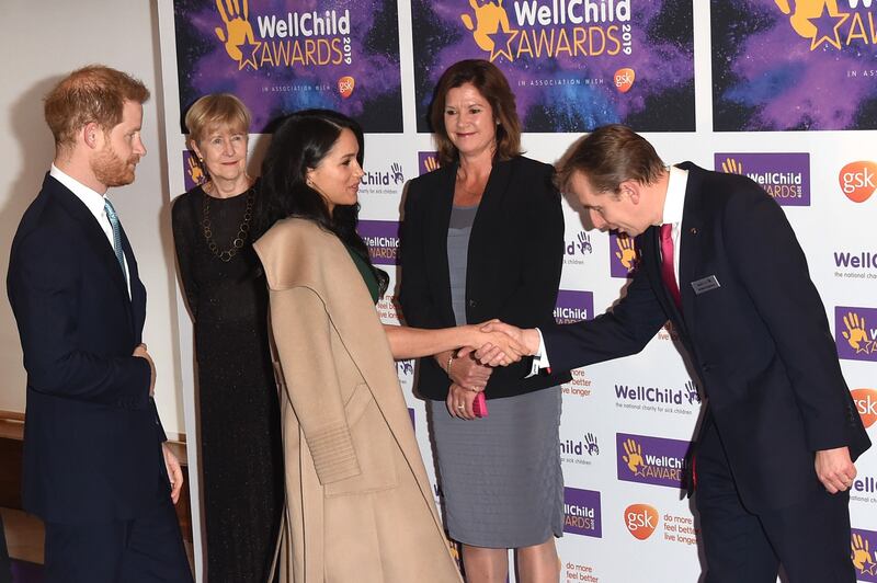 Il Principe Harry e Meghan Markle ai WellChild Awards: foto 2
