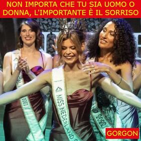 La satira del giorno. Miss Olanda 1